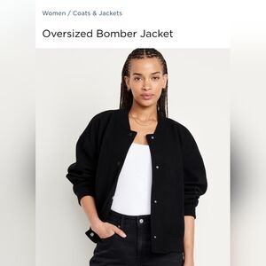 Oversized Bomber Jacket Old Navy